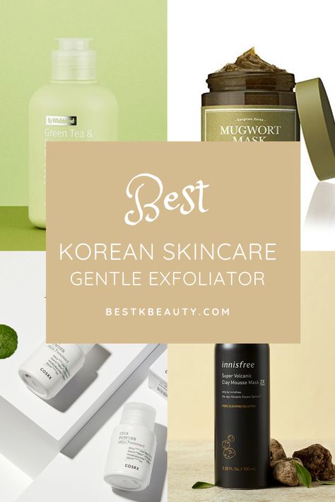 Korean Exfoliator, Best Korean Skincare, Green Tea Mask, Skincare Inspiration, Top Korean, Korean Skin Care, Korean Skincare Routine, Korean Skin, Glowy Skin