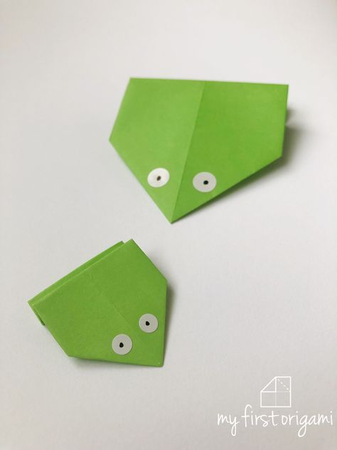 Jump Frog Jump Activities Preschool, Origami Frog Easy, Paper Jumping Frog How To Make, Origami Frog Instructions, Origami Jumping Frog, Origami Frog, Jumping Frog, Frog Crafts, Easy Origami