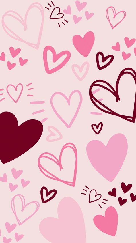 Heart Pink Wallpaper, Heart Background Aesthetic, Wallpaper Aesthetic Rosa, Cupid Wallpaper, Pink Valentine Wallpaper, Pink Hearts Wallpaper, Flowers Wallpaper Pink, Wallpaper Corazones, Wallpaper Backgrounds Pink