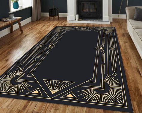 Minimalist Rug, Art Deco Interior Design, Minimalist Rugs, Shaped Rug, Deco Rug, Art Deco Rug, Raku Pottery, Rug Geometric, Abstract Minimalist