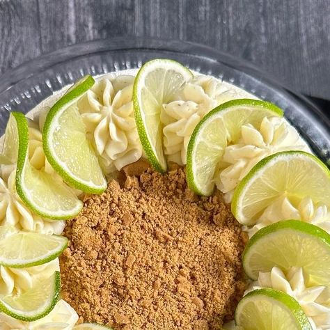 Dyana O’Brien on Instagram: "Semi-Finals Technical Challenge Bake-a-Long! Paul Hollywood’s Key Lime Pie Chiffon Cake 💚

This cake is everything! If you were thinking of making a cake, you’ve found it! 

I have so many emotions around this cake.  It was my husband’s favorite flavor. It was the second time I’d won a technical challenge. It was the only time we would make a regular layer cake (one of my favorite things to do) in the tent. And, it was so incredibly delicious! 

I remember vividly being asked my thoughts on this cake as I was working frantically to get it baked and decorated in the 2 hour time limit.  It made me think of Loehl and made me so happy. I knew he would love this cake and I was right! 

I decided to try a different technique and sprayed a white cocoa butter texture Decorated Key Lime Pie, White Cocoa, Making A Cake, Paul Hollywood, Time Limit, Chiffon Cake, Lime Pie, Key Lime Pie, Semi Final