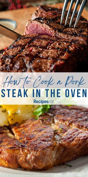 Searching for american recipes? Create the most tender pork steak using your oven with our step-by-step recipe. Say goodbye to dry, overcooked meat—this method ensures juicy and flavorful results every time. Perfect for a cozy dinner at home. Find more great recipes on Recipes.net! #AmericanRecipes #JuicyPork #OvenMeals #SteakLovers #HomeChef #DeliciousDinners Cook Steak In The Oven, Steaks In The Oven, Steak In The Oven, Steak In Oven, Cook Steak, Pork Steak, Steak Dinner, Oven Cooking, How To Cook Steak