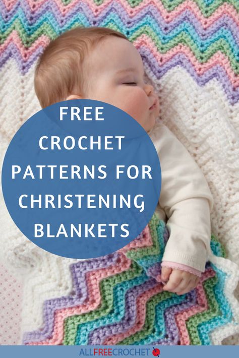 17+ Free Crochet Patterns for Christening Blankets Christening Blanket, Prayer Blanket, Crochet Baby Blanket Free Pattern, Baby Crochet Patterns Free, New Babies, Heirloom Gifts, All Free Crochet, Crochet Gift, Crochet Patterns Free Blanket