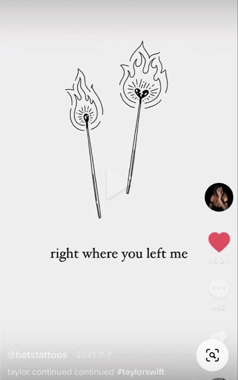 Right Where You Left Me Tattoo Taylor Swift, Right Where You Left Me Taylor Swift Art, Right Where You Left Me Taylor Swift Tattoo, Taylor Swift Minimal Tattoo, Right Where You Left Me Tattoo, Matching Taylor Swift Tattoos, Save Me Tattoo, Album Tattoos, Taylor Tattoo