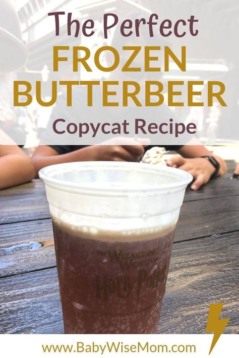 Frozen Butterbeer Recipe, Wholefoods Recipes, Butter Beer Recipe Harry Potter, Frozen Butterbeer, Harry Potter Butter Beer, Butterbeer Recipe, Butter Beer, Harry Potter Food, The Wizarding World Of Harry Potter