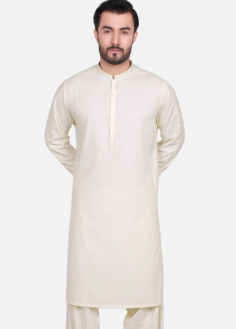 Buy Edenrobe Wash N Wear Formal Men Kameez Shalwar - Yellow EMTKS19S-40687- Online in Pakistan Boski Shalwar Kameez Men, Pakistan Shalwar Kameez, Shalwar Kameez Designs, Kameez Designs, Eid Collection, Shalwar Kameez, Design