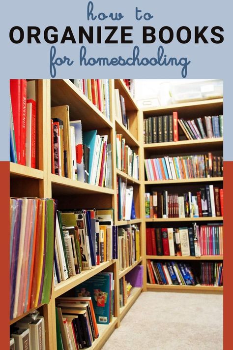 How to Organize Books for Homeschool - Life As Mom Book Organization Ideas, Homeschool Room Organization, Organize Books, Falling Behind, Homeschool Books, Kids Schedule, Homeschool Inspiration, Home Schooling, Good Communication Skills