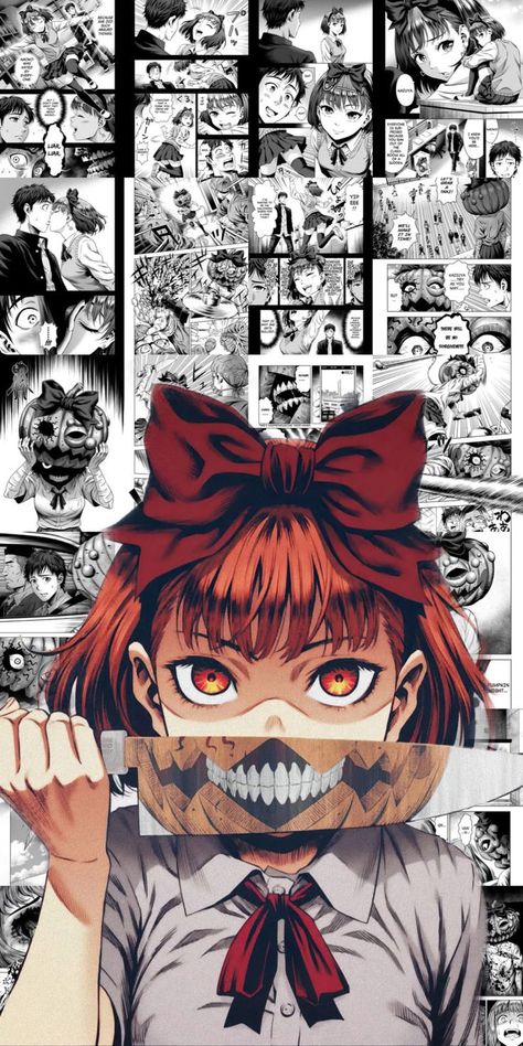 pumpkin night manga Pumpkin Knight Wallpaper, Pumpkin Night Manga Icons, Horror Manga Wallpaper, Pumpkin Night Cosplay, Naoko Pumpkin Night, Anime Halloween Wallpaper, Pumpkin Anime, Pumpkin Knight Manga, Pumkin Night