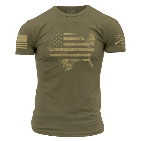 PRICES MAY VARY. WE'VE GOT YOU COVERED - Wrong Size, Tears, Holes, Loose Threads, Stains, We've Got You Covered - With nearly 400 US Veterans and Patriots, our mission is to deliver the highest quality, most Patriotic apparel on the planet, straight to your front door. Backed by our unbeatable lifetime coverage, you will always be blown away by our products, our service, and our ability to ‘Merica! COMFORTABLE, TAGLESS, HIGH QUALITY - This Grunt Style Men's Graphic Tee Shirt features a Tagless, Cool T Shirts For Men, Grunt Style Shirts, Us Veterans, Grunt Style, T Shirt Image, Mens Short Sleeve Shirt, George Washington, Graphic Tee Shirts, Mens Graphic Tee