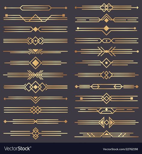 1920s art deco pattern