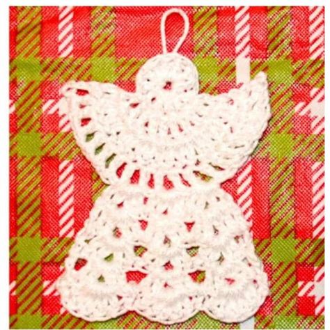 Crochet Angel Crochet Angel Ornaments Free Pattern, Crocheted Angel Ornaments, Crochet Angel Ornament Pattern, Crochet Angel Pattern Free English, Crochet Angels Free Pattern Easy, Angel Applique Patterns, Crochet Angels Free Pattern, Crocheted Angels, Crochet Angel Ornament