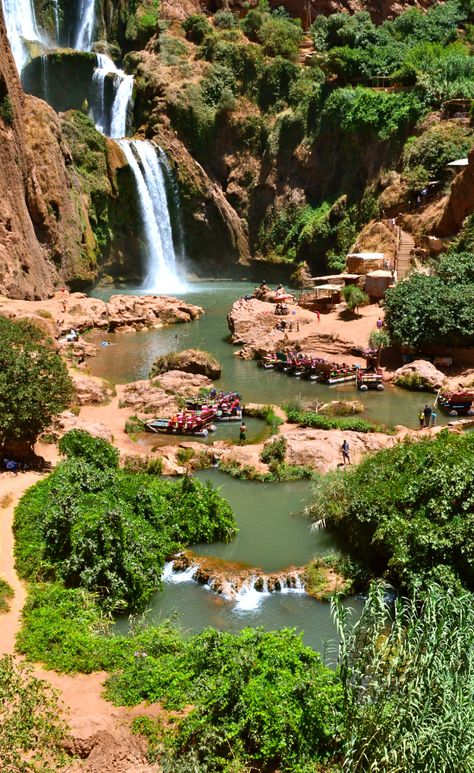 Ouzoud Waterfalls Morocco, Morocco Nature, Morocco Africa, Travel Honeymoon, Timur Tengah, Visit Morocco, Morocco Travel, Enjoy Nature, Africa Travel