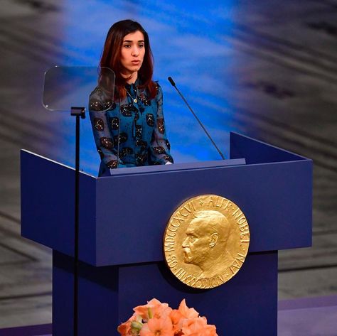 Nobel Prize Aesthetic, Fame Aesthetic, Nadia Murad, Future Vision, Go For It Quotes, International Relations, Nobel Peace Prize, Meal Recipes, Nobel Prize