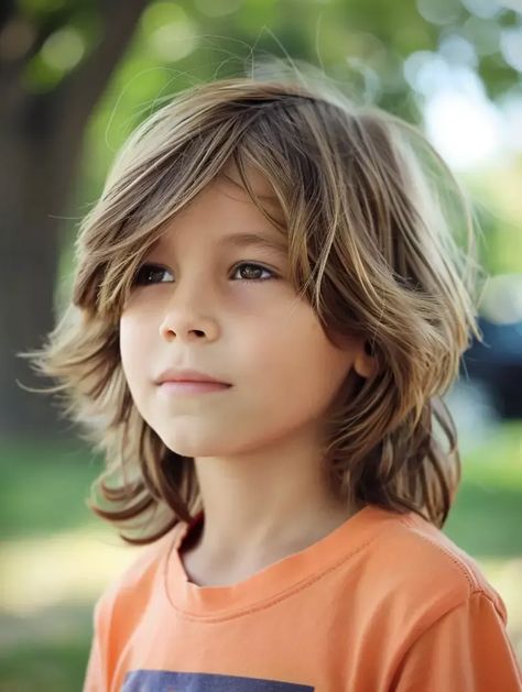 Looking for cool, stylish and easy-to-maintain boys' summer haircuts? Check out our collection of 2024 trends, featuring everything from short, textured cuts to long, layered styles. #boyshaircuts #summerhaircuts #boyshairstyles #coolhaircuts #stylishhaircuts https://whispers-in-the-wind.com/best-boys-haircuts-for-school-trendy-and-easy-styles/?2024-boys-summer-haircuts-cool-stylish-easy-to-maintain-looks-boyshaircuts-summerhaircuts-boyshairstyles-coolhaircuts-stylishhaircuts-easyhaircuts Boys Shoulder Length Haircut, Boys Surfer Haircut, Boys Long Hairstyles Kids, Kid Boy Haircuts, Boys Haircuts Long Hair, Cooper Hair, Haircuts Trendy, Toddler Haircuts