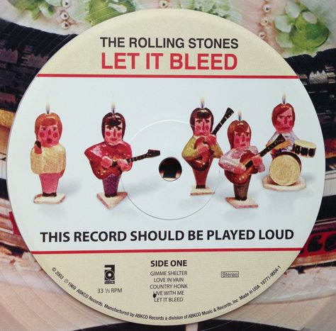 The Rolling Stones - Let It Bleed  PLAY IT LOUD Let It Bleed, Jack White, White Stuff, Record Player, Classic Rock, Rolling Stones, Music Record, Cover Art, Let It Be