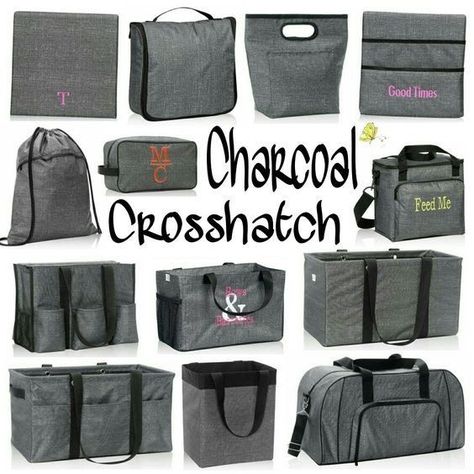 Check out the Charcoal Crosshatch print from Thirty-One Gifts. www.mythirtyone.ca/elizabethcrocker Thirty One Logo, Thirty One Games, Thirty One Uses, Thirty One Organization, Thirty One Fall, 31 Party, Thirty One Totes, 31 Bag, Thirty One Business