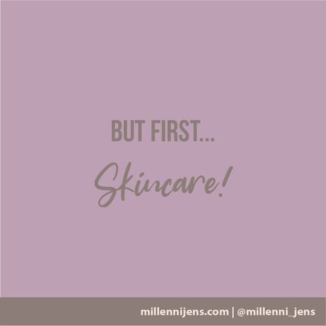 Millenni Jens | self care on Instagram: “But first... Skincare!⁠ ⁠ ⁠ #skincare #skincareroutine #skincareaddict #skincareproducts #skincareaman #skincareluxury #skincarejunkie…” But First Skincare, Self Care Items, Skincare Quotes, Skincare Tools, Gen Z, Luxury Skincare, But First, Best Self, Hair Removal