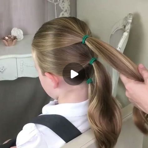 Little White Girl Braided Hair Styles, Belle Hairstyle For Kids, Easy Hairstyles For Girls With Long Hair, Fun Girls Hairstyles, Cheerleader Hairstyles With Bows, Cute Hairstyles For Oily Hair, Ideas For Crazy Hair Day At School, Field Trip Hairstyles, Children Hairstyles For School