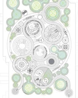 PetsLair: The Nest playground Circle Landscape Design Plan, Circular Landscape Design, Knitting Painting, Resort Design Plan, Cafeteria Design, Painting With Watercolors, Architecture Design Presentation, Lighting Design Inspiration, Commercial Design Exterior