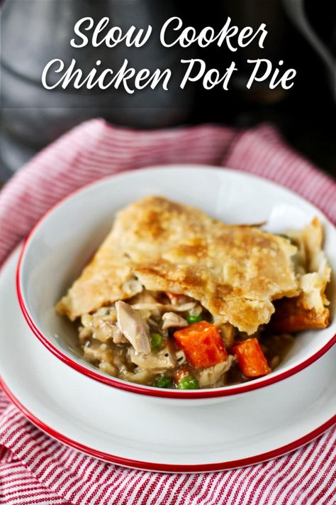 Slow Cooker Chicken Pot Pie Savoury Pastry Recipe, Ranch Chicken Crockpot, Slow Cooker Chicken Pot Pie, Crockpot Chicken Pot Pie, Slow Cooker Broccoli, Slow Cooker Teriyaki Chicken, Slow Cooker Teriyaki, Beef Fajitas, Delicious Slow Cooker Recipes