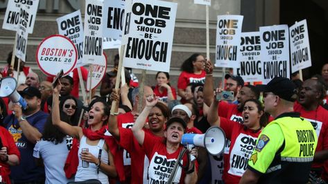 Labor Day is about celebrating workers’ rights and the labor movement. Here’s everything you need to know about labor unions and what they've accomplished. Union Strong, Labor Movement, Labor Rights, Am To Pm, Labor Union, Creative Names, Workers Rights, Never Stop Learning, One Job