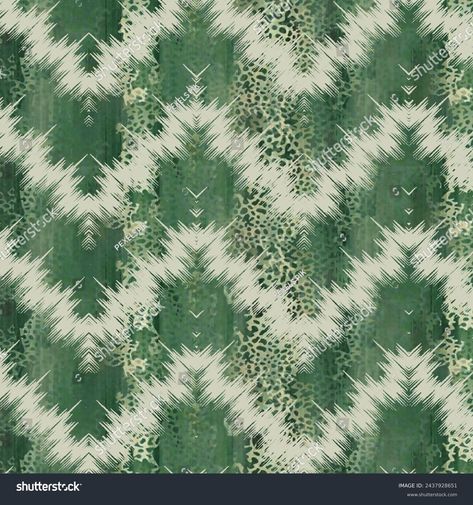 Beautiful Ikkat Repeat Design Leaf Pattren Stock Illustration 2437928651 | Shutterstock Ikkat Print, Repeat Design, Flower Texture, Geometric Wallpaper, Floral Illustrations, Modern Prints, Texture Design, Abstract Flowers, Background Patterns