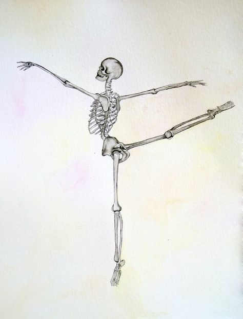 Skeleton Anatomy, Skeleton Drawings, Skeleton Tattoos, Skeleton Art, A Skeleton, Dance Art, Anatomy Art, Skull Art, Art Paint