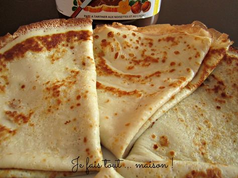 recette pate à crepes Buckwheat Cake, Best Pancake Recipe, Pancake Recipe Easy, Tasty Pancakes, Crepe Recipes, Pancake Batter, Waffle Recipes, Savoury Cake, Food Cakes