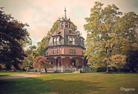 NYS 67 - Luxury House with Spiral Stairs, House (residential) for rent in Irvington, NY, 10533 Irvington New York, Octagon House, Victorian Style House, Dance Rooms, Hudson River Valley, Spiral Stairs, New York Photos, Historic Preservation, House Built