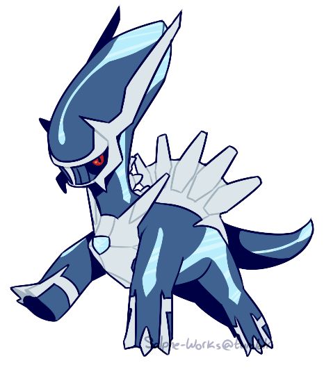 dialga Dialga Pokemon Drawing, Dialga Pokemon Tattoo, Dialga Pokemon Art, Dialga Pokemon, Pokemon Dialga, Creative Drawings, Pokémon Diamond, Pokemon Stuff, Pokemon Drawings