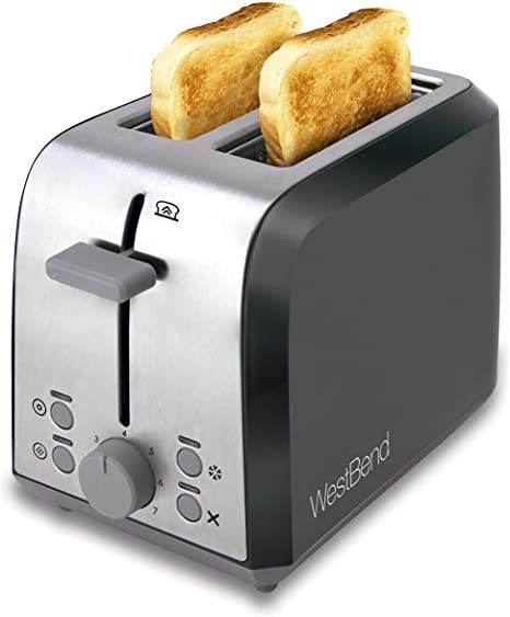 West Bend 78823 Extra Wide Slot Toaster with Bagel Settings Ultimate Toast Lift and Removable Crumb Tray, 2-Slice, Silver Cuisinart Toaster, Toasters, Convection Oven, Cute Kitchen, Cool Kitchen Gadgets, Kitchen Equipment, Toaster Oven, Kitchen Sets, Small Kitchen Appliances