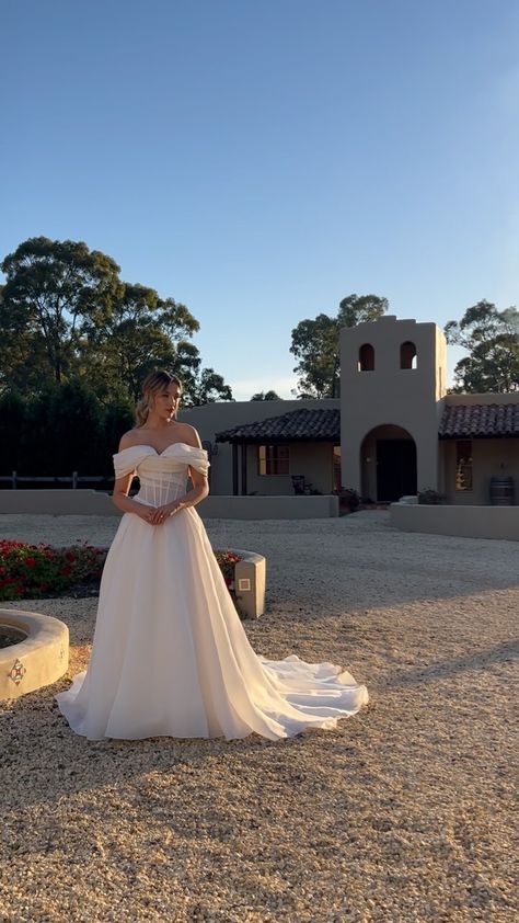 Sophia Tolli Australia | Romantic and regal: Ariane is truly the perfect ball gown 💫💖 #sophiatolli #Y3145 #ballgown #weddingdress #bridalwear #futuremrs | Instagram Bride Things, Sophia Tolli Wedding Dresses, Robe Wedding, Sophia Tolli, Wedding Plan, Bridal Wear, Ball Gown, Wedding Inspo, Ball Gowns