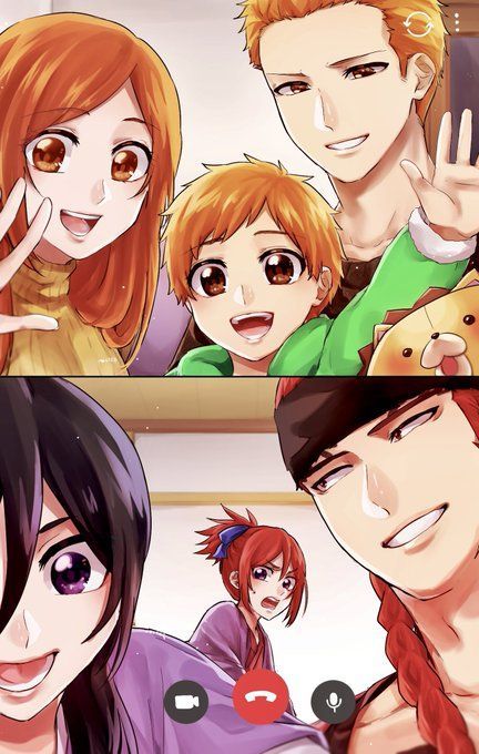 Bleach Meme, Ichigo Orihime, Bleach Renji, Ichigo X Orihime, Bleach Orihime, Ichigo And Orihime, Bleach Couples, Bleach Drawing, Bleach Funny