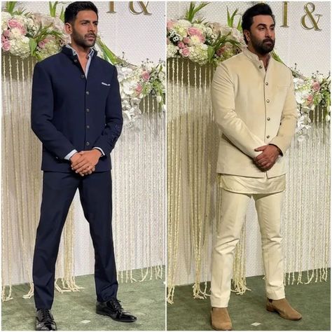 Sf Fashion, Jodhpuri Suits For Men, New Movie Images, Formal Dresses For Men, Man Suits, Wedding Outfit Men, Hacks Clothes, Suit Design, Ranbir Kapoor