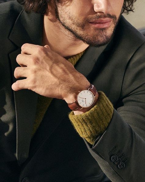 Daniel Wellington Men, Daniel Wellington Watch Men, Daniel Wellington Watch, Bracelets Design, Fashion Watch, Popular Fashion, Disney Diy, Man Photo, Daniel Wellington