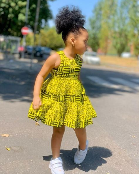 African Dresses For Kids Daughters, Ball Gown Styles, Braids Kids Hairstyles, Viral Outfits, Fashion Ankara Styles, African Kids Clothes, Braids Kids, Kitenge Designs