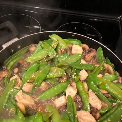 Chicken and Snow Peas | Allrecipes Chicken And Snow Peas Recipe, Chicken And Snow Peas, Snow Peas Recipe, Sugar Snap Pea Recipe, Snap Peas Recipe, Peas Recipe, Chinese Vegetables, Chinese Cooking Recipes, Pea Recipes