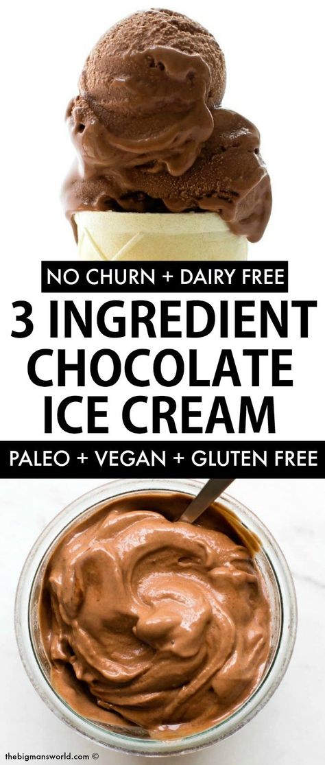 Healthy Chocolate Ice Cream, Banana Ice Cream Recipe, Blender Ice Cream, Chocolate Peanutbutter, Nice Cream Recipe, Banana Nice Cream, Banana Peanut Butter, Postre Keto, Peanut Butter Ice Cream