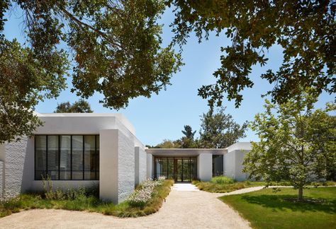 Vincent Van Duysen | EK Residence Solid Oak Floors, Vincent Van Duysen, French Limestone, Tall Windows, Single Story Homes, Long Bench, Interior Work, Jenni Kayne, Minimal Home