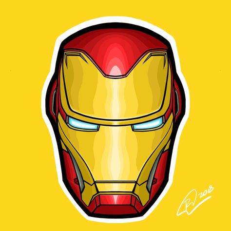 Iron Man Party, Iron Man Drawing, Superhero Decor, Iron Man Birthday, Iron Man Mask, Chibi Marvel, Superhero Decorations, Youtube Drawing, Iron Man Art