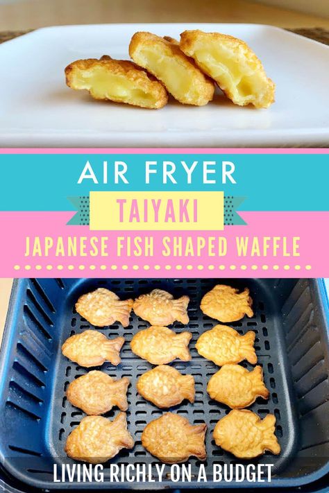 Air Fryer Yaki Onigiri, Chocolate Taiyaki Recipe, How To Make Taiyaki, Ice Cream Taiyaki, Taiyaki Plush, Crispy Waffle, Sweet Red Bean, Japanese Snacks, Best Gluten Free Recipes