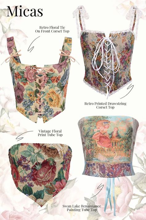 Corset Top Fashion, Tiktok Women, Printed Corset, Gen Z Fashion, Y2k Pattern, Y2k Casual, Corset Fashion, Digital Fashion, Mode Boho