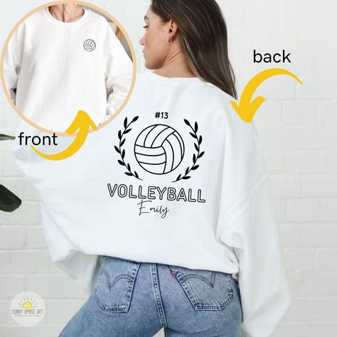 Personalized Volleyball Sweatshirt, Women's Custom Volleyball Sweatshirt, Volleyball Team Shirt, Volleyball Gifts, Game Day Hoodie Volleyball Hoodies, Volleyball Team Shirts, Volleyball Sweatshirts, Custom Volleyball, Volleyball Shirt, Volleyball Gifts, Volleyball Team, Team Shirt, Team Shirts