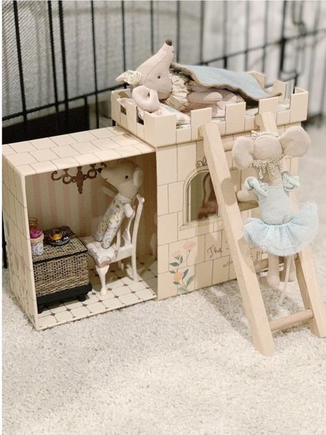 Maileg Mouse Ikea Dollhouse, Maileg Suitcase, Maileg Princess And The Pea, Baby Trunks, Sylvanian Families House, Maileg Camping, Ikea Dollhouse Maileg Mice, Maileg Dolls, Maileg Mouse