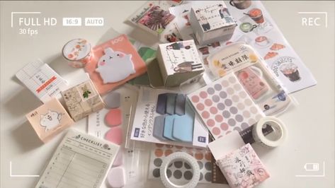 ehhlexis stationery haul☁️ Japanese School Supplies, Stationery Haul, Aesthetic Stationary, Calligraphy Ideas, Music And Lyrics, Calligraphy Stationery, Study Decor, Dotted Notebook, Stationery Essentials