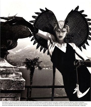 helmut newton italian vogue 1996 Helmet Newton, Brigitte Nielsen, Newton Photo, Philip Treacy Hats, Vogue Models, Philip Treacy, Paolo Roversi, Helmut Newton, Peter Lindbergh