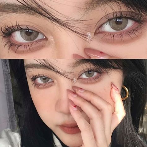 Cosmetic Contact Lenses, Fairytale Aesthetic, Korea Makeup, Fashion Sketches Dresses, Today Is My Birthday, Sketches Dresses, Contact Lenses Colored, Eyes Makeup, Colored Contacts