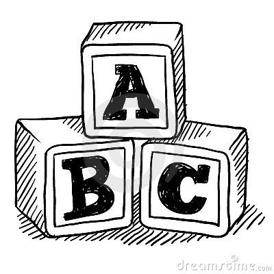 ABC blocks sketch Doodle Art Letters, Abc Blocks, Special Needs Mom, Kids Doodles, Doodle Style, Drawing Quotes, What To Draw, Baby Blocks, Toy Blocks