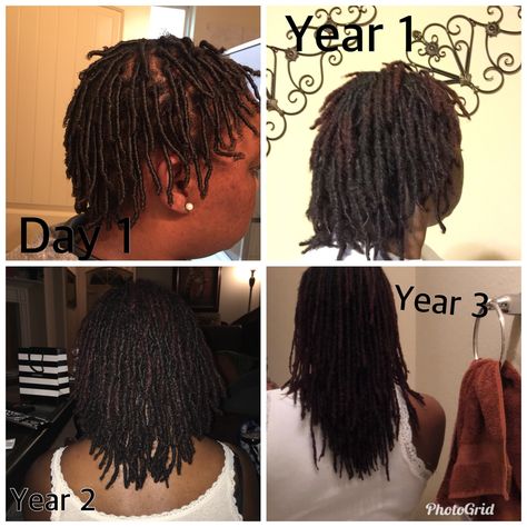 I’m still in awe of my growth over the last 3 years! Loc’d and in live! 😍2015-2018 3 Year Loc Journey, Loc Inspiration, Short Locs, Short Locs Hairstyles, Loc Journey, Year 3, Locs Hairstyles, 4 Life, Coils