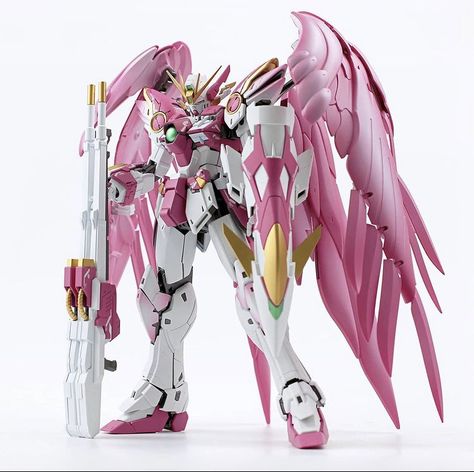 Cute Gundam, Pink Gundam, Pink Mecha, Gundam Toys, Unicorn Gundam, Mech Suit, Cool Robots, Comic Style Art, Cyberpunk Fashion